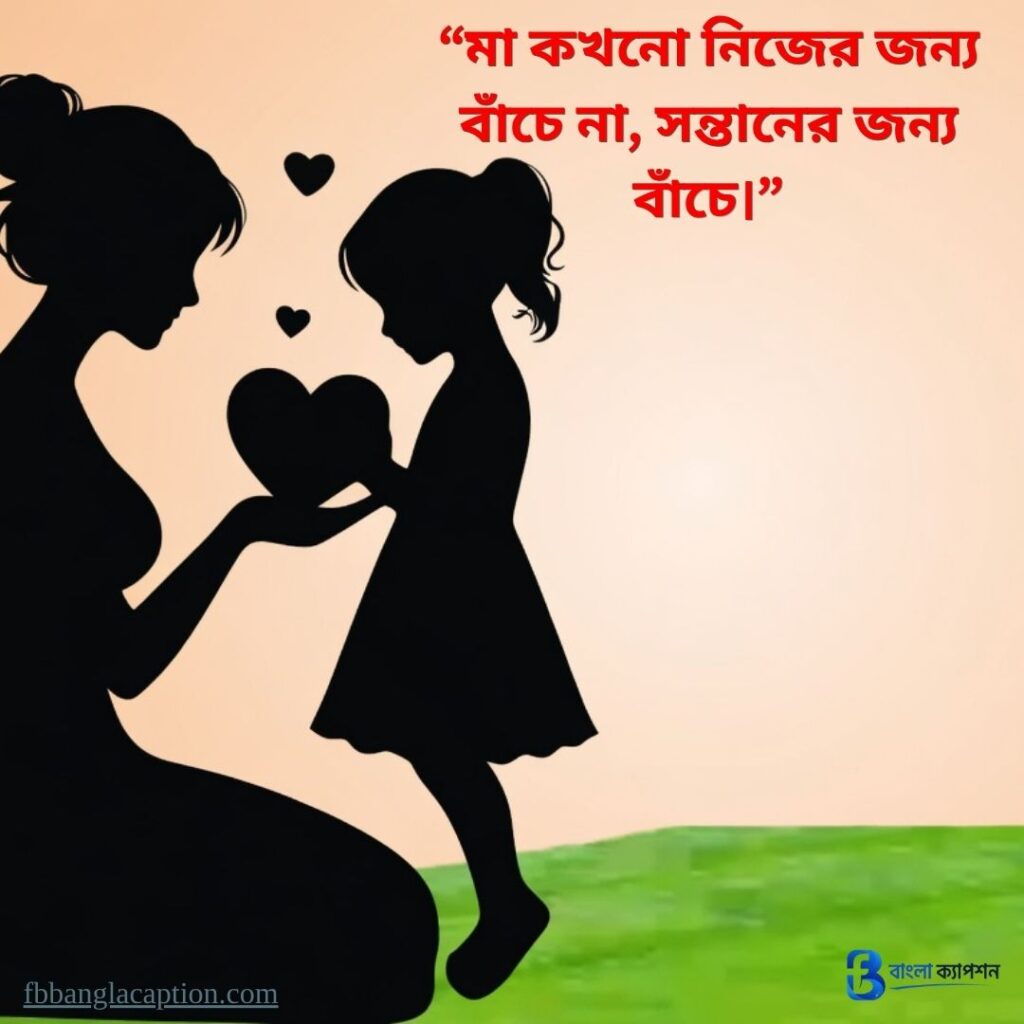 মা নিয়ে ক্যাপশন