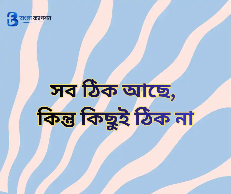 প্রোফাইল পিক ক্যাপশন বাংলা