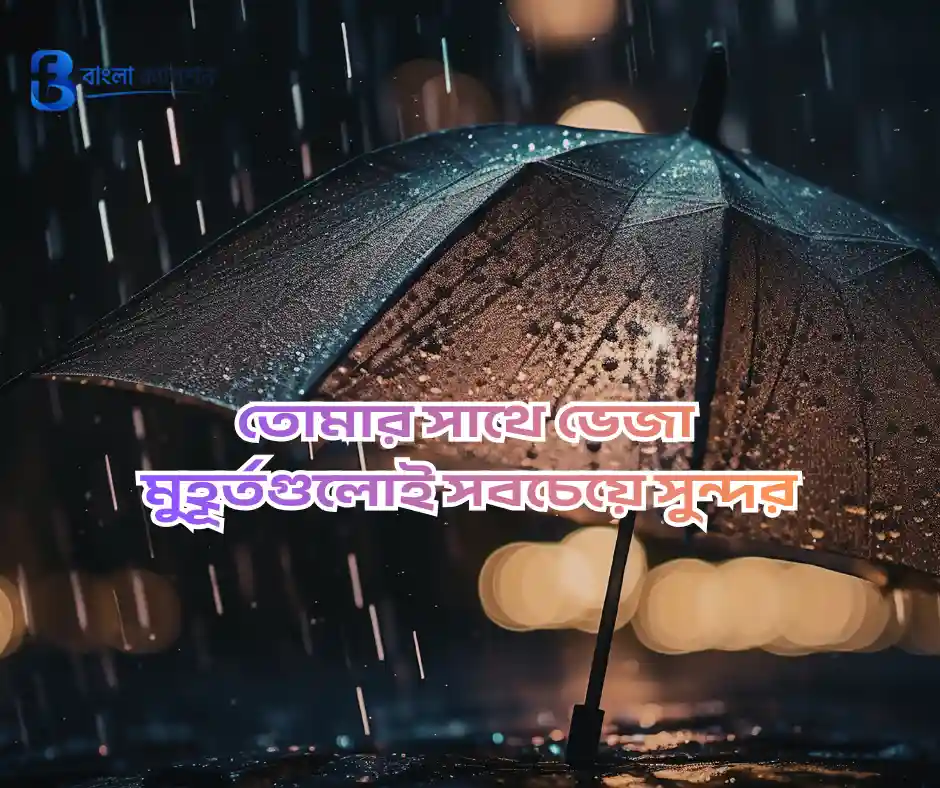 বৃষ্টি নিয়ে ক্যাপশন