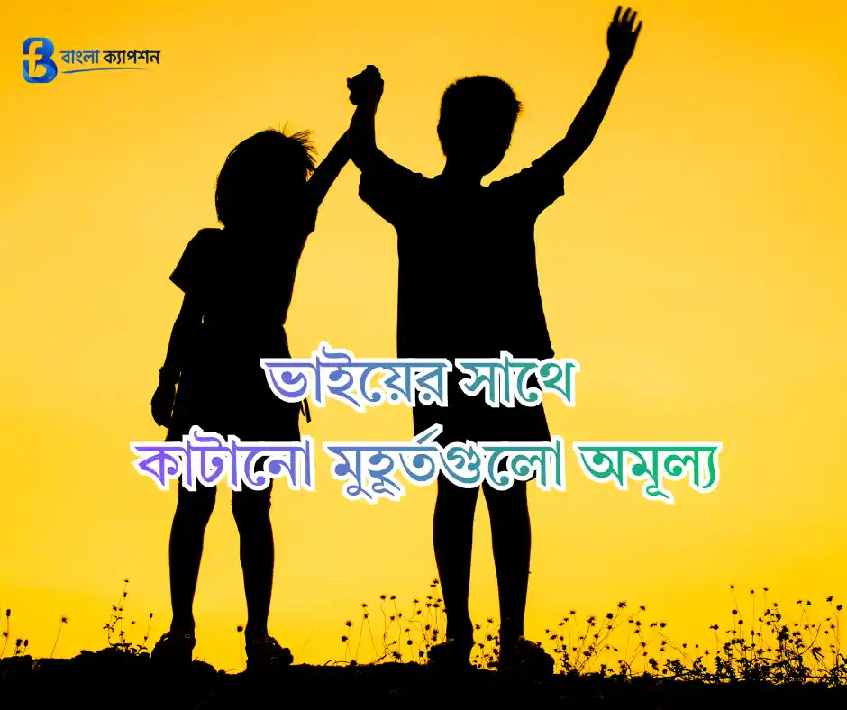 ভাই নিয়ে ক্যাপশন