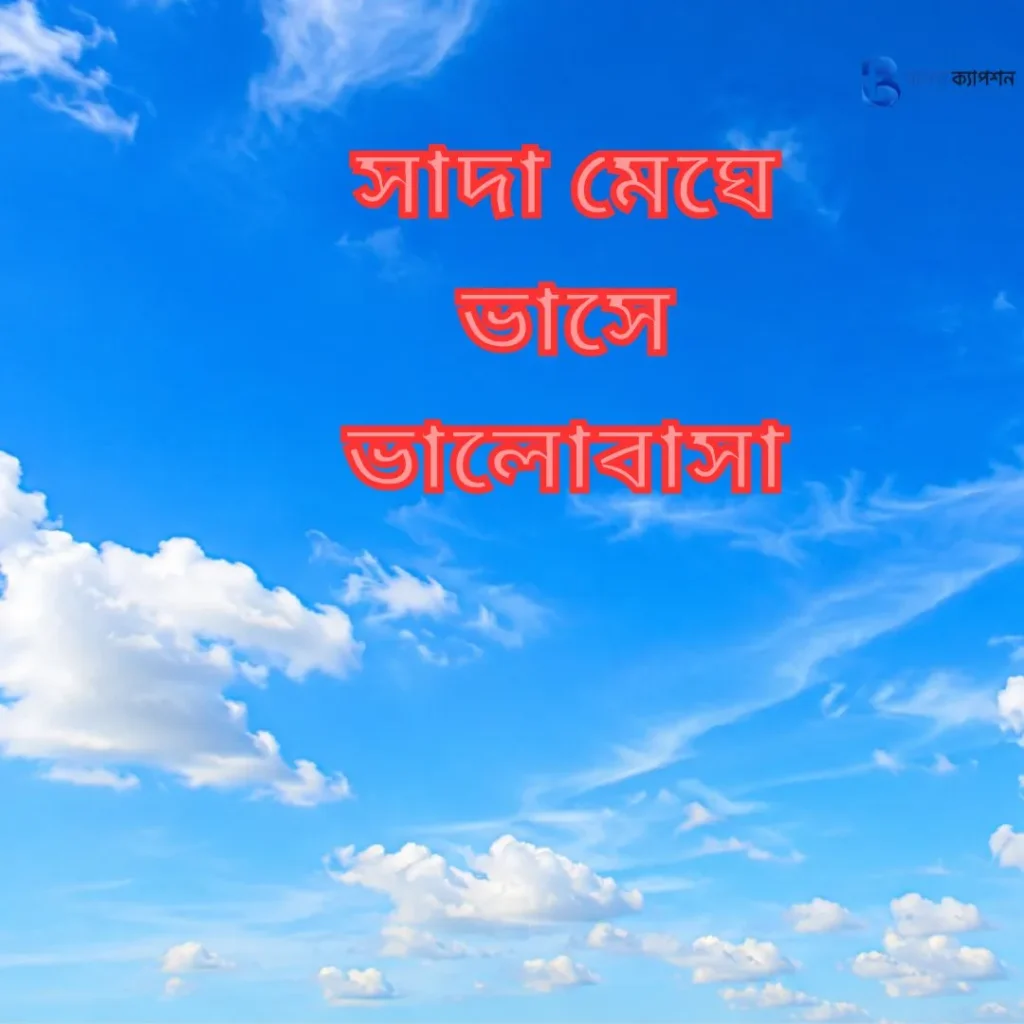 নীল আকাশ নিয়ে ক্যাপশন