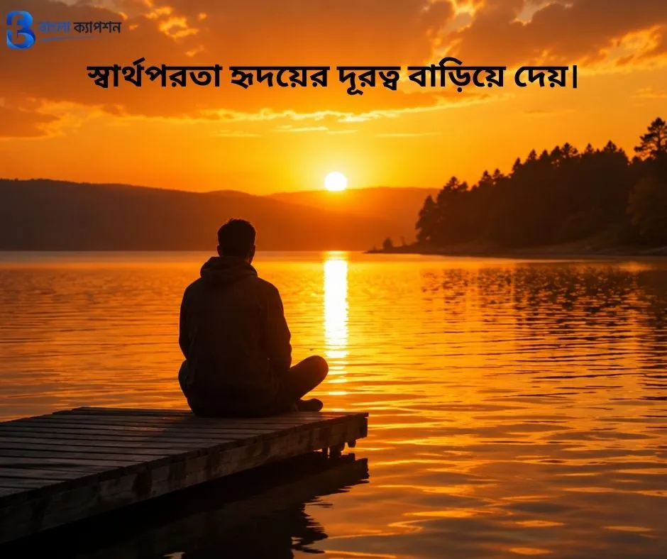 স্বার্থপর মানুষ নিয়ে স্ট্যাটাস