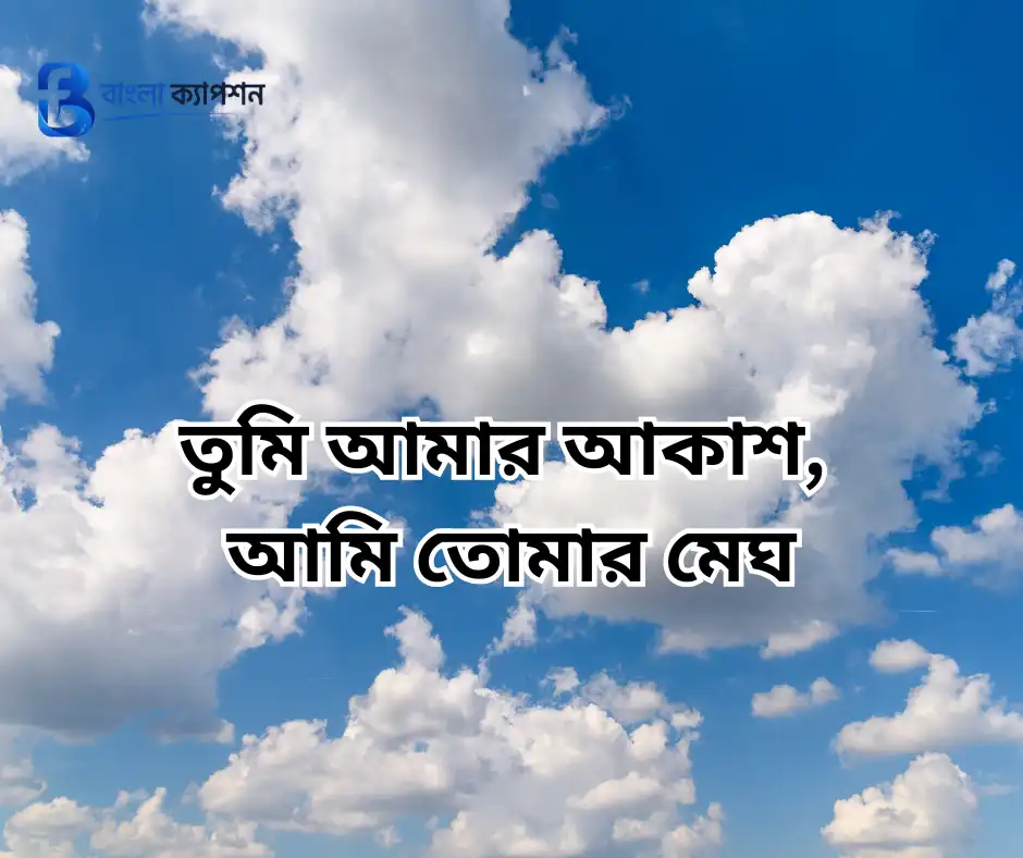 নীল আকাশ নিয়ে ক্যাপশন